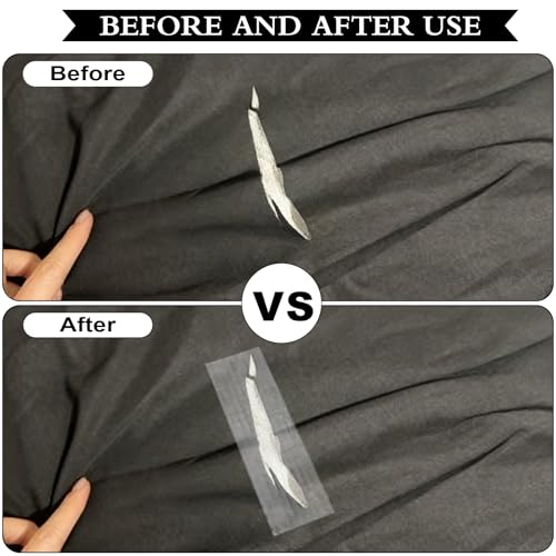 Engorgio RV Awning Repair Tape for Tarp,5 Inch x 30FT of 2 Roll, Boat Covers Repair,Tarp Repair,Tear Repair Patch Kit.
