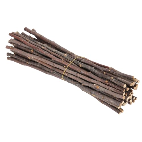 PATIKIL 36 Pcs 30cm Wood Log Sticks, Natural Wood Craft Sticks, Dried Wood Sticks Wooden Branches for DIY Crafts Accessory Decor Photo Props, Brown - color: Brown, size: 30 cm