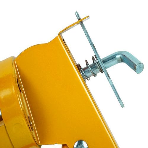 ADAK - Professional Caulking Gun, 10:1 Thrust Ratio, Caulking Gun No Drip, Hand Tool for Silicone & Sealant Application, Smooth Pressure Caulk Gun, Caulking Gun Tool (Yellow) - color: Yellow