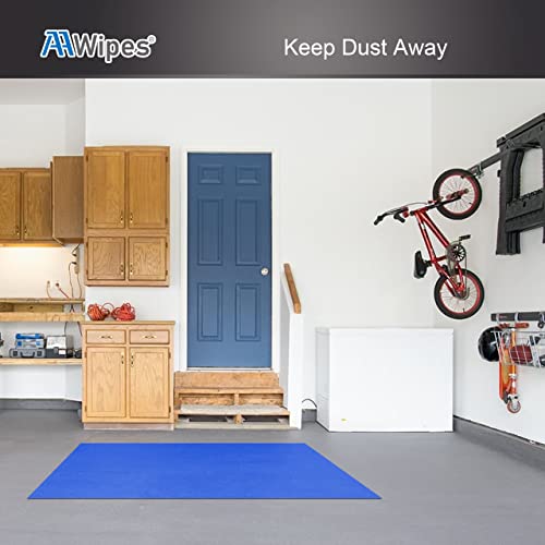 AAwipes Sticky Mats 18" x 36" Blue (Case of 10 Mats, 30 Sheets/Mat) Cleanroom, Construction, Laboratory, Hospital, Medical Office, Gym, Pet - size: 18" x 36"