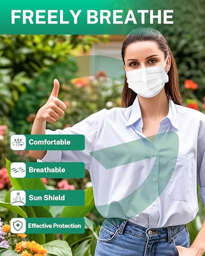 Disposable Face Masks Made in USA, 4 Ply for Families, Students, Breathable All-Day Wear & Safety, FSA HSA Eligible, ASTM Level 3 Medical Grade, 50 Pack, Crimson White Glow - color: Crimson White Glow, size: 50 Pack, style: Resealable Bag