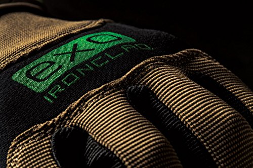 Ironclad EXO-PPG-05-XL Project Pro Gloves, X-Large , Brown - color: Brown, size: X-Large (Pack of 1)