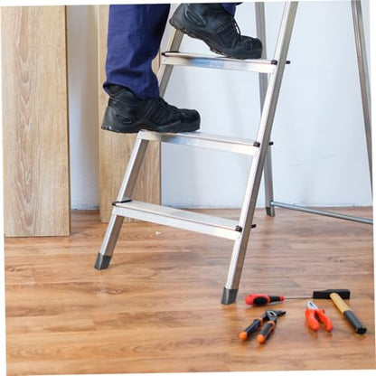 TEHAUX 4pcs Slip Mats for Stairs Outdoor Ladder Protective Pad Skid Step Mat Easy Install Step Ladder Feet Covers