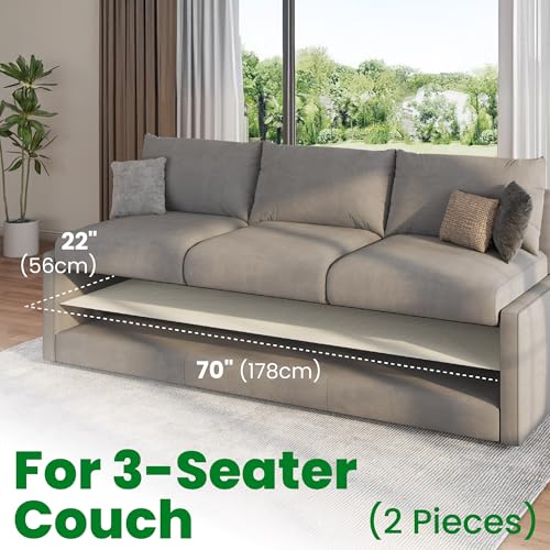ECOHomes Couch Cushion Grip Pad, Couch Cushion Non Slip Pads Keep Sofa Cushions from Sliding - Anti Slip Sofa & Patio Grips Mattress Gripper Stopper Stop Slide & Prevent Sliding (3 Seater [2PCs Pack]) - size: 3 Seater Couch [2PCs Pack]