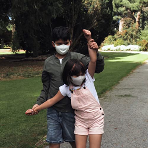 10PCS Kids Colorful Face Mask Covers with Elastic Ear Loop Cover Full Face Anti-Dust, Unisex, Washable, Breathable, and Reusable (Kids Colorful) - style: Kids Colorful
