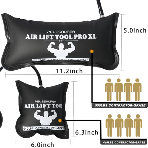 Air Wedge Bag, Professional Air Wedge Pump Leveling Kit (005) - style: 005