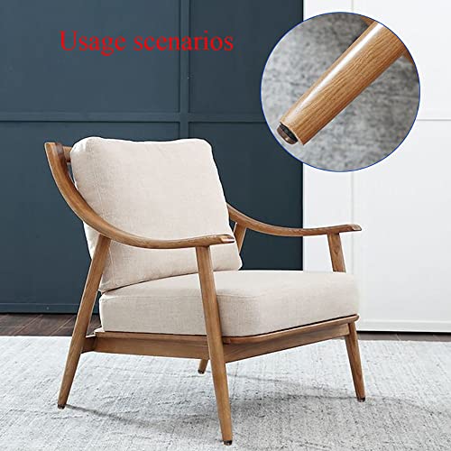 20pcs Nail on Furniture Glides 0.71 Inch (18mm) Diameter Double Thick Nylon Brown Chair Leg Floor Protectors Furniture Sliders Pads Table Foot Gliders for Hardwood Carpet and Tile Floors - size: 0.71 Inch (18mm)-Brown-20P