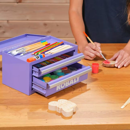 K.balt Mini Tool Boxes (Lavender, 2 Drawer) - color: Lavender, size: 2 Drawer