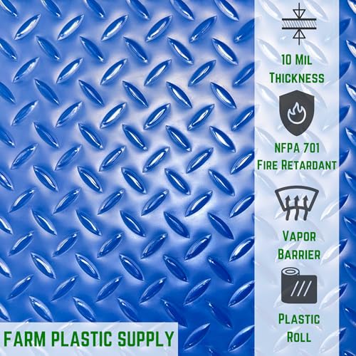 Farm Plastic Supply - Bainbridge International 10 mil Temporary Surface Protection - Temporary Floor Protection, Heavy-Duty Temporary Floor Protection for Construction & Renovation (36" x 100')