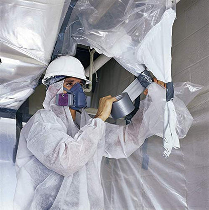 3M Reusable Respirator Half Facepiece 7503, NIOSH, 3M Cool Flow Valve, Dual Airline Supplied Air Compatible, Integrated Dropdown Suspension, Bayonet Connections, For Chemical Handling, Painting, Large - size: Large