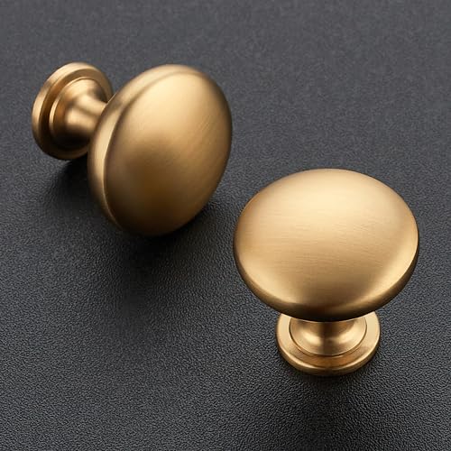 Ravinte Kitchen Cabinet Knobs - Champagne Bronze, Drawer Pulls and Door Knobs for Dresser Drawers - color: Champagne Bronze
