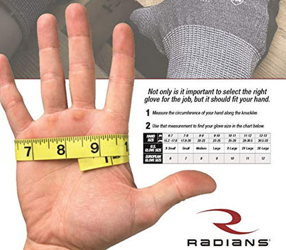 Radians RWG604 Cut Protection Cold Weather Coated Glove, Cut Protection Level A4