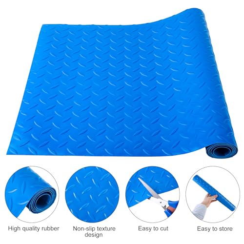 Swimming Pool Ladder Mat 16 x 36 Inch Large Pool Ladder Pad Protective Swimming Pool Step Pad with Non-Slip Texture for Above Ground Swimming Pool Steps Liner and Stairs