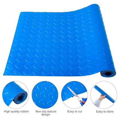 Swimming Pool Ladder Mat 16 x 36 Inch Large Pool Ladder Pad Protective Swimming Pool Step Pad with Non-Slip Texture for Above Ground Swimming Pool Steps Liner and Stairs