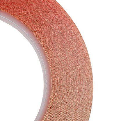10mm x25M Clear Double Sided Strong Adhesive Tape Transparent Acrylic Tape for Cellphone iPhone Tablet LCD Screen Repair - size: 10mm