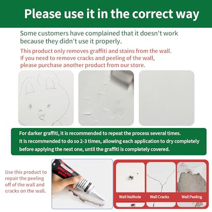 Portable Wall Paint Tool,Large Roller Brush Wall Repair Tool,Wall Repair Kit,Wall Roller Paint BrushSuitable for Repairing The Wall with Latex Paint,Water-Based(500g,White) - style: 1Pack