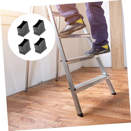 4pcs Non-Slip Stair Treads Covers Slip Mats for Ladder Step Protection Ladder Safety Cover Easy Installation