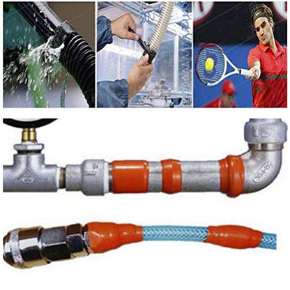 2.5cm x Rubber Sealant Tape, Super Strong Adhesive for Leak Repair, with Self Welding for Pool Spa Hose Pipe Sink (A)