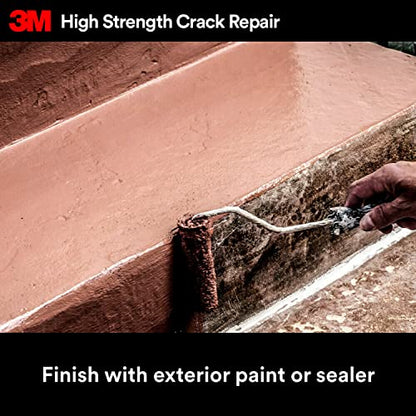 3M High Strength Crack Repair, 7 oz, Wall Crack Repair, Squeeze Tube for Easy Application Directly Into Cracks & Fractures, Repairs Damaged Areas on Walls & Ceilings (CR-7-SQ) - size: 7 Oz.