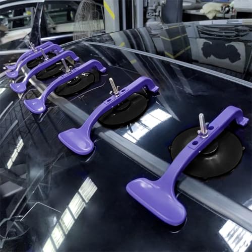 ZKTOOL 6PC Suction Cup Clamp Set, Class Clamps Kit for Car Convertible Glass Windshield Top Repair Gluing, Car Window Clamps, Suction Cups for Convertible Top, With Sponge Pad...