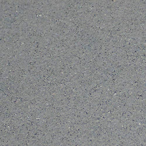 Rubber-Cal ReUz Rubber Flooring Rolls - 3mm x 48" x 8ft - Black - size: 96"L x 48"W x 0.1"Th