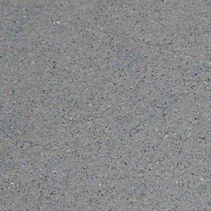 Rubber-Cal ReUz Rubber Flooring Rolls - 3mm x 48" x 40ft - Black - size: 480"L x 48"W x 0.1"Th