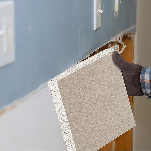 Amylove Drywall Repair Panel Drywall Patch Panel for Wall Repair(4 Pieces,6" x 6" x 1/2") - size: 6" x 6" x 1/2"