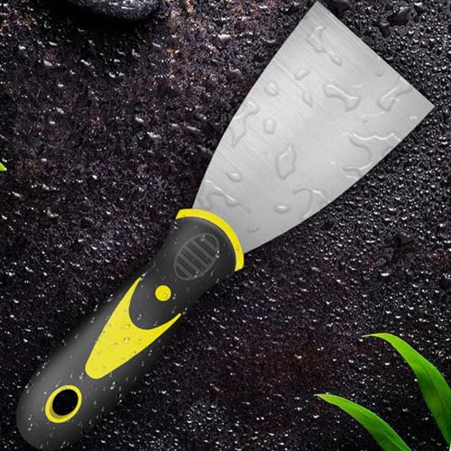 5Kg/202Fl.oz Transparent Waterproof Coating Invisible Waterproof Agent Set with Indoor&Outdoor Insulating Sealant with Wooden Brush Putty Knife Cut Resistant Work Gloves Paint Roller(6L/1.58Gal) - style: B