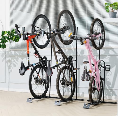 PHUNAYA Bike Stand,Vertical Bike Rack For Indoor Bike Storage,Upright Bicycle Stand Floor. (StyleA-2pack) - style: StyleA-2pack