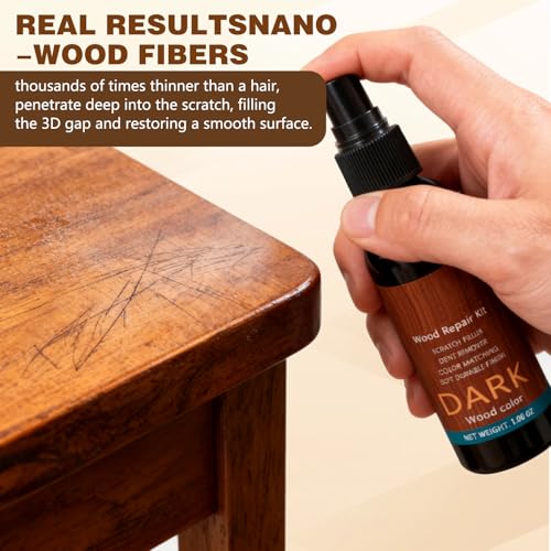 Professional Wood Floor Scratch Repair,Wood Repair Kit, Floor Cover Nicks and Scratches,Covers Nicks, Marks, Minor Defects, Restores Finish