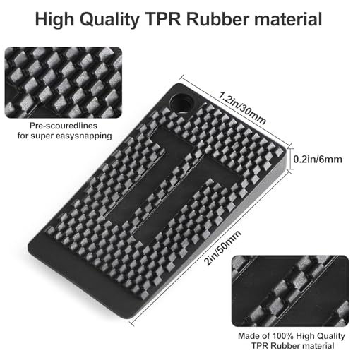 40 Pack Furniture Levelers Pads, Flexible Rubber Table Leveling Shims for Home Improvement - Level Wedges,Cabinet Shims、Chair Shims、Table Leg Leveler, Waterproof Non-Slip, Stackable - size: 40Pack pads