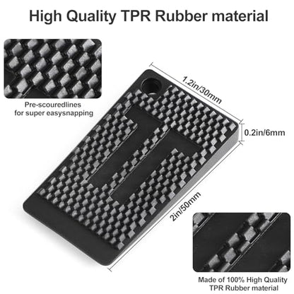 40 Pack Furniture Levelers Pads, Flexible Rubber Table Leveling Shims for Home Improvement - Level Wedges,Cabinet Shims、Chair Shims、Table Leg Leveler, Waterproof Non-Slip, Stackable - size: 40Pack pads