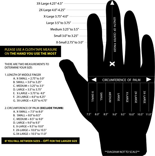 YOUNGSTOWN GENERAL UTILITY WITH KEVLAR GLOVES, PR - size: XL
