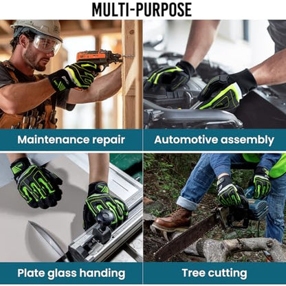 TAILI Needle-Resistant, Puncture-Resistant and Cut-Resistant Gloves - color: Small, Green
