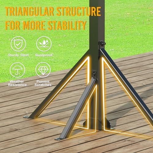 Utility Trailer Tool Rack, Shovel Rack for Truck, Rake Shovel Holder Landscape Hand Tool Accessories for Trailer Truck with 6 Rubber Holes with Brackets, Black - size: 6 Hole Tool Rack