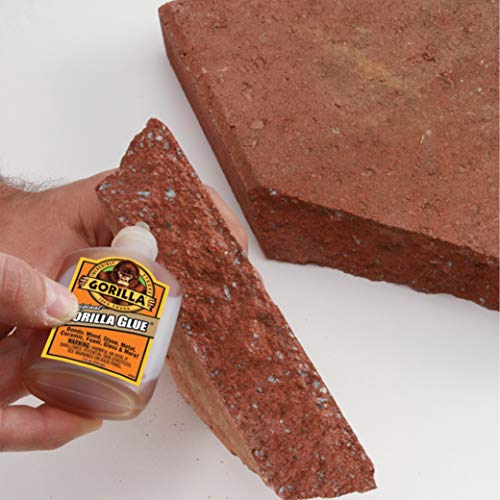 Gorilla Original Gorilla Glue, Brown, Waterproof Polyurethane Glue, 2 Ounce (Pack of 10) - Expands Into Materials, All Purpose - size: 2 Ounce (Pack of 10)