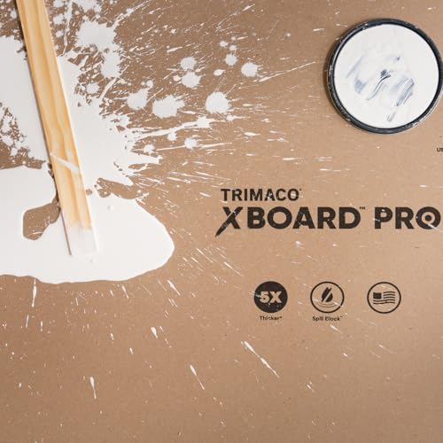 Trimaco X-Board Pro Heavy Duty Temporary Surface Protection, 1 roll, 38-inch x 100-feet