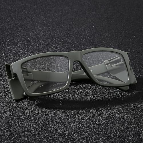 UV400 Bluelight Transition Photochromic Safety Glases Anti Scratch and Impact Resistant,Meets ANSI Z87.1 Standard - color: Military Green