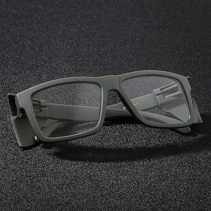UV400 Bluelight Transition Photochromic Safety Glases Anti Scratch and Impact Resistant,Meets ANSI Z87.1 Standard - color: Military Green