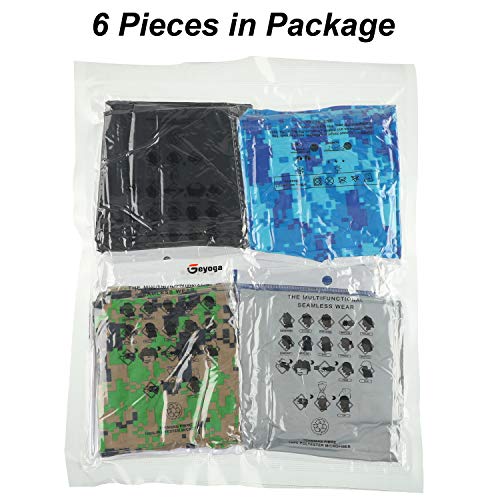 Geyoga Neck Gaiter Bandana Face Mask Summer UV Protection Cooling Breathable Face Mask Neck Scarf Balaclava for Men Women - color: Simple Colors
