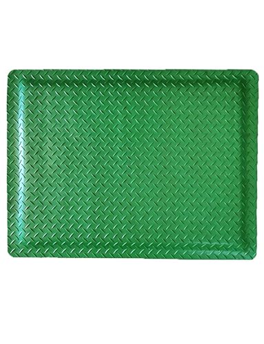 20Mm Anti Static Anti Fatigue Mat - Conductive Rubber Heavy Duty Standing Mat for Garage, Warehouse, Workbench | Industrial Safety-Green-1000x1000mm - color: Green, size: 1000x1000mm