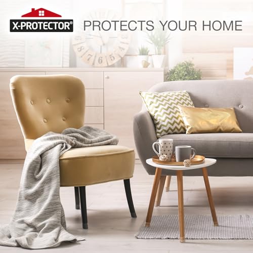 X-Protector Silicone Chair Leg Floor Protectors with Non-Slip Furniture Pads - 32 PCS 1.3" - 2" - Anti-Slip Chair Leg Covers - Non-Skid Furniture Leg Caps - Furniture Pads for Hardwood Floors! - size: 1.3 - 2 inches