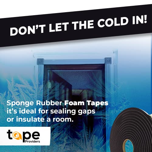 WOD SSFLDFT Insulation Foam Tape Self Adhesive - 1/16 Thick x 1.5 Width - 150 feet - Made in USA Weather Stripping, HVAC, Sealing Doors, Windows, Pipes, Cooling, Sound Proof, and Air Conditioning. - size: Width: 1.5 inch