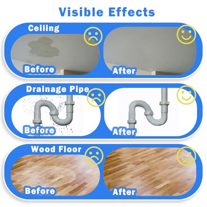 Invisible Waterproof Sealant, Liquid Waterproof Agent Transparent Repairing Leak Water Proof Adhesive for Roof & Walls (1, Kilograms)