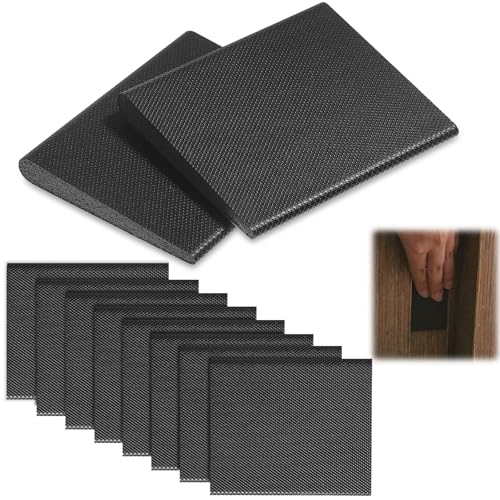 Zonon Self-Adhesive Door Corner Seals Door Weather Stripping Draft Stopper Sealing Frame Foam for Weather Protection Isolation of Noise(Traditional,Black,8 Pcs) - color: Black, size: Traditional