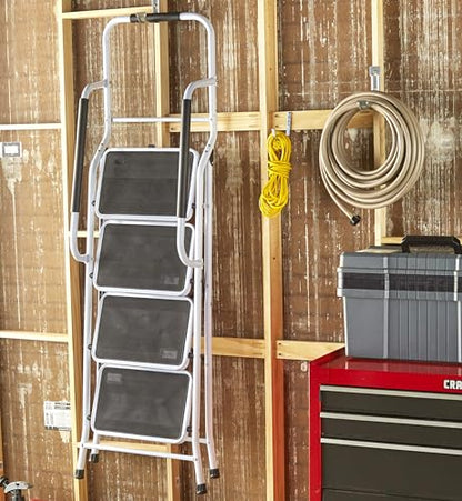 3 Step Ladder or 4 Step Ladder with Handrails or Ladder Tool Caddy - 4-Step Ladder - style: 4-Step Ladder