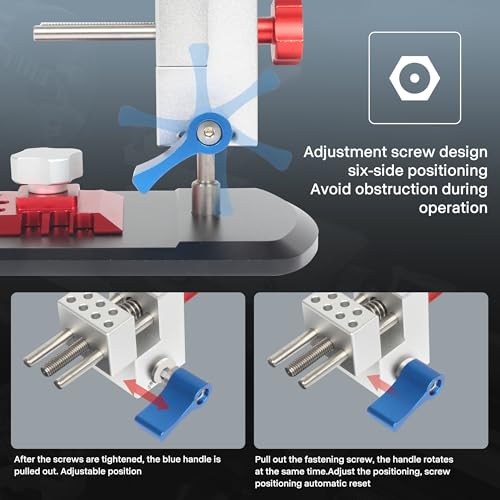 Universal Tool Clamp,Tabletop Vise Mini Vice Multifunctional Professional Model Building Tool Workbench Vise for Hobbies (90633) - style: 90633