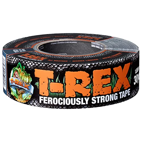 T-Rex Tape Heavy Duty Duct Tape with UV Resistant & Waterproof Backing for Ferociously Strong Repairs, 1.88" x 30 yd, Gunmetal Gray, 6 Rolls - color: Gunmetal Gray, size: 6-Rolls, 30 Yds x 1.88"