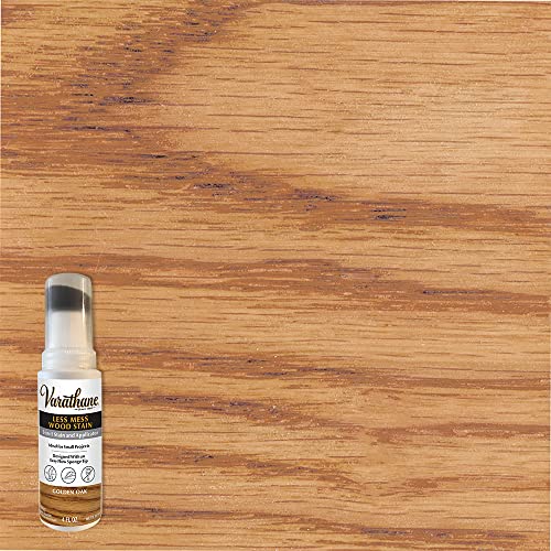 Varathane 368035-4PK Less Mess Wood Stain and Applicator, 4 oz, Golden Oak, 4 Pack - color: Golden Oak, size: 4 Ounce (Pack of 4)