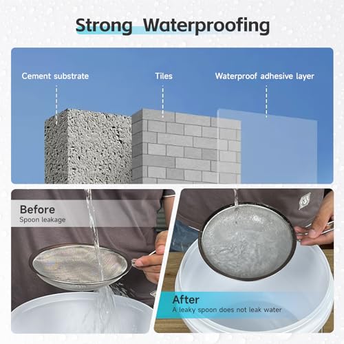 Transparent Waterproof Coating, Indoor & Outdoor Sealant, Invisible Waterproof Agent, Water-Based Clear Sealant for Roofs, Walls, Bathroom, Kitchen, Garden, Invisible Leak Repair Coating (32 floz) - style: 32 floz